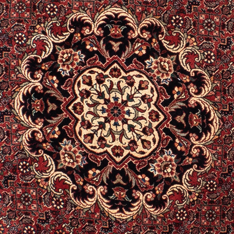 Bidjar Teppich 150x150cm - Perserteppich - dunkelrot
