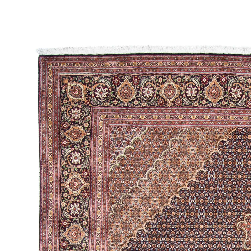 Täbriz Teppich 210x302cm - Perserteppich - dunkelblau