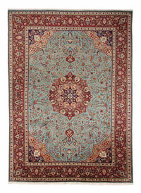 Täbriz - 50 Raj Teppich 248x350cm - Perserteppich - türkis – product image