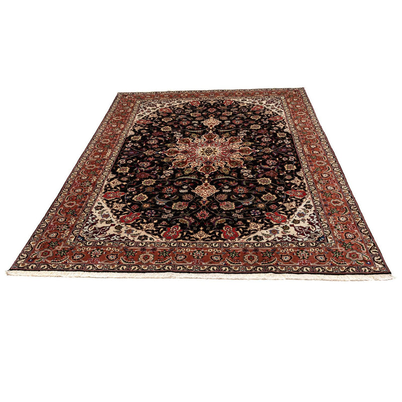 Täbriz - 50 Raj Teppich 200x295cm - Perserteppich - dunkelblau