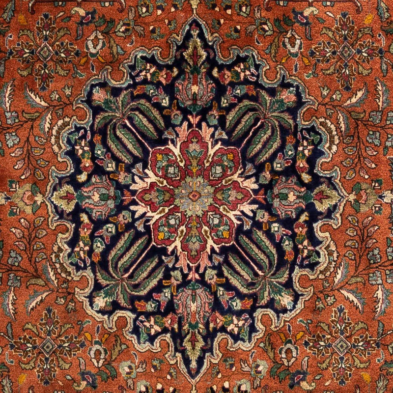Täbriz - 50 Raj Teppich 199x288cm - Perserteppich - braun