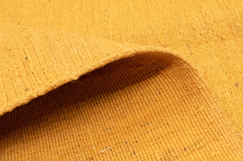 Gabbeh Persisch Teppich 218x288cm - Perserteppich Wollteppich - gold
