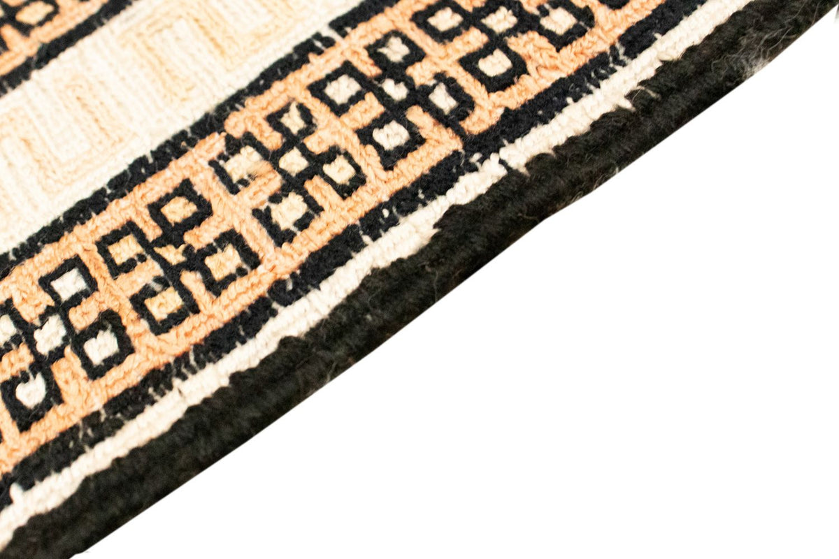 Kelim Seide Teppich 65x101cm - beige
