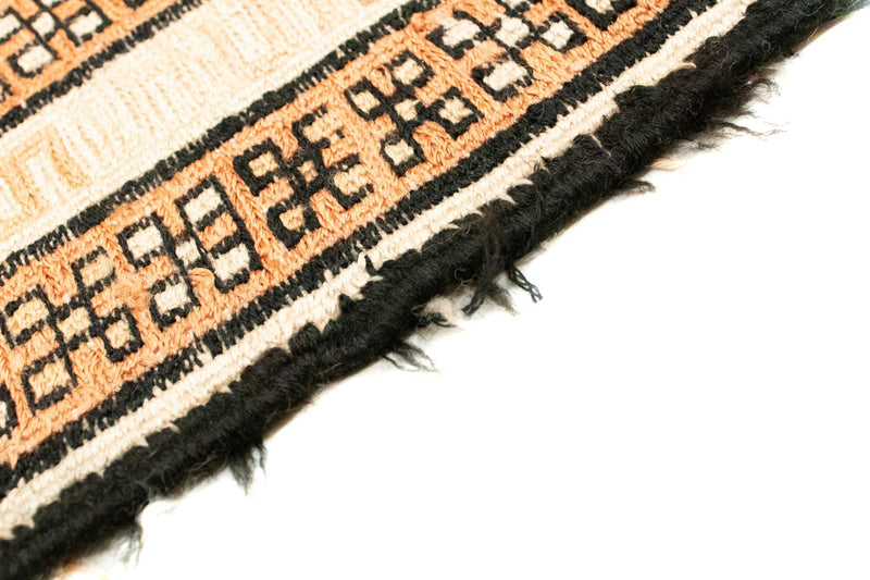 Kelim Seide Teppich 62x103cm - beige