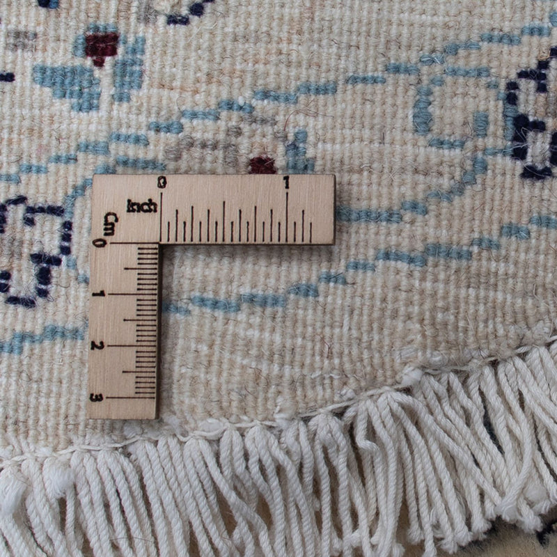 Nain Teppich 302x302cm - Perserteppich - dunkelrot
