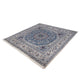 Nain Teppich 193x205cm - Perserteppich - blau