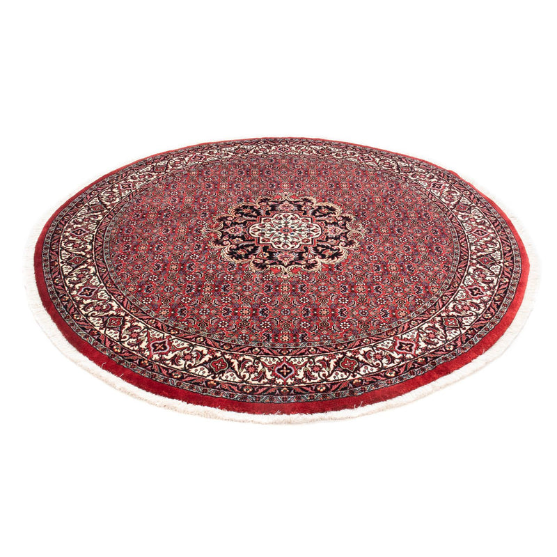 Bidjar Teppich 155x155cm - Perserteppich - dunkelrot