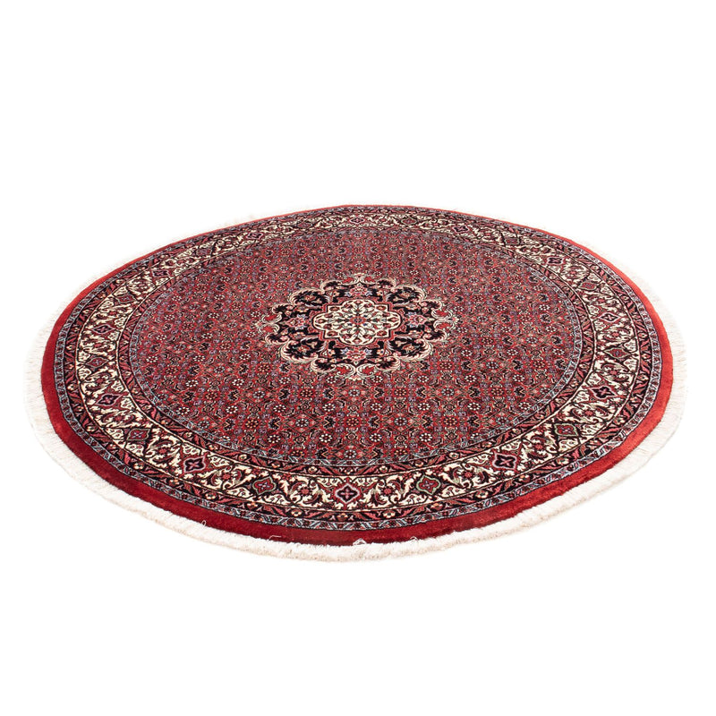 Bidjar Teppich 150x150cm - Perserteppich - dunkelrot