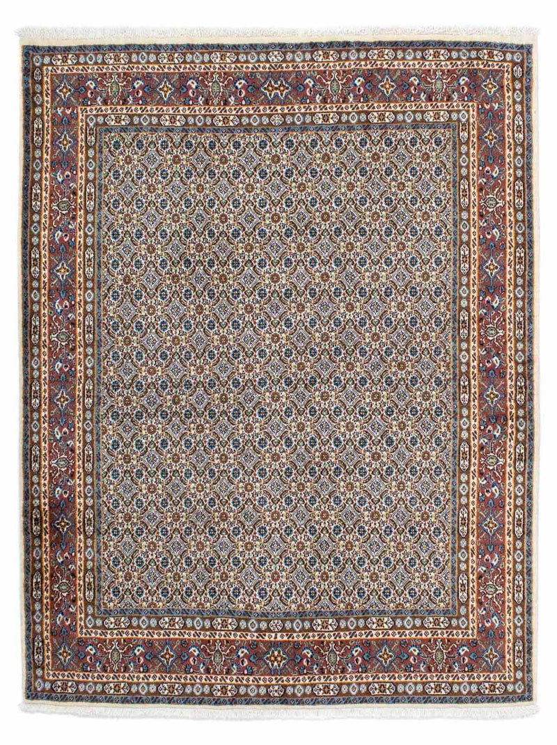 Moud Teppich 150x195cm - Perserteppich - beige