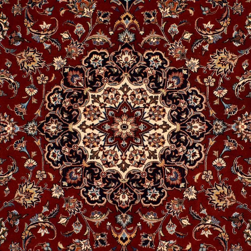Kaschmar Teppich 204x292cm - Perserteppich - dunkelrot