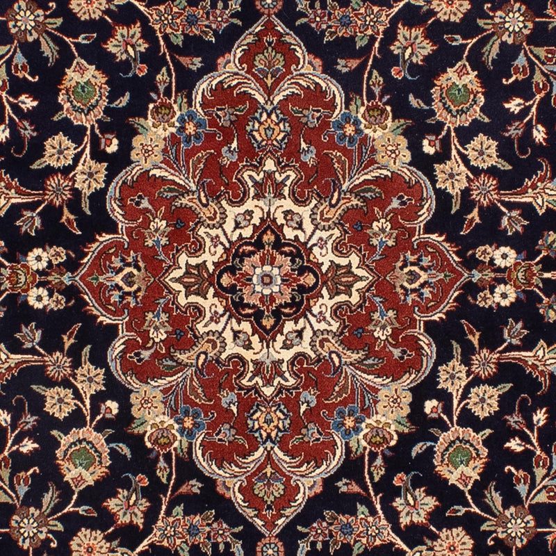 Kaschmar Teppich 196x303cm - Perserteppich - schwarz