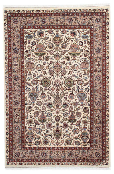 Kaschmar Teppich 201x305cm - Perserteppich - beige