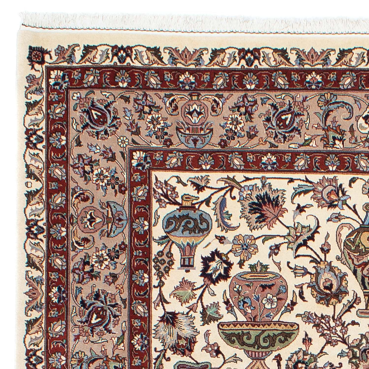 Kaschmar Teppich 201x305cm - Perserteppich - beige