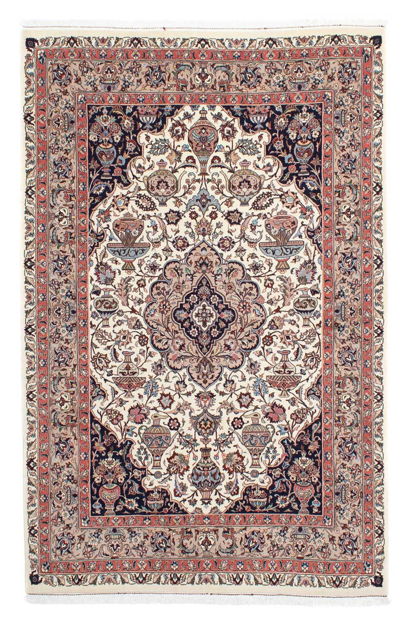 Kaschmar Teppich 196x293cm - Perserteppich - beige