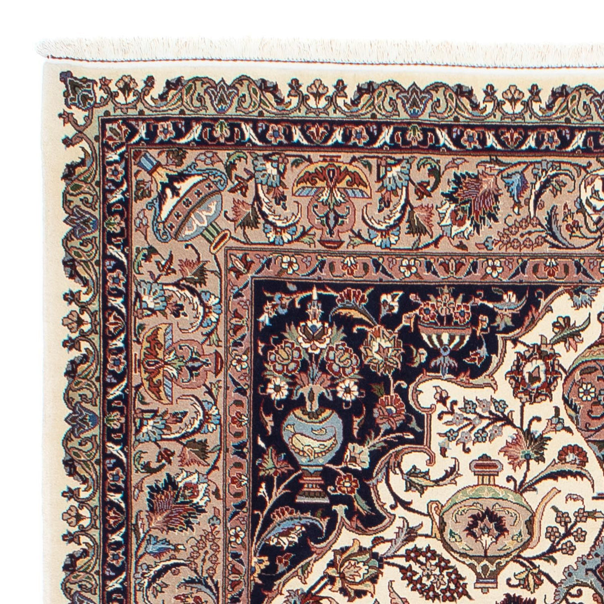 Kaschmar Teppich 203x292cm - Perserteppich - beige
