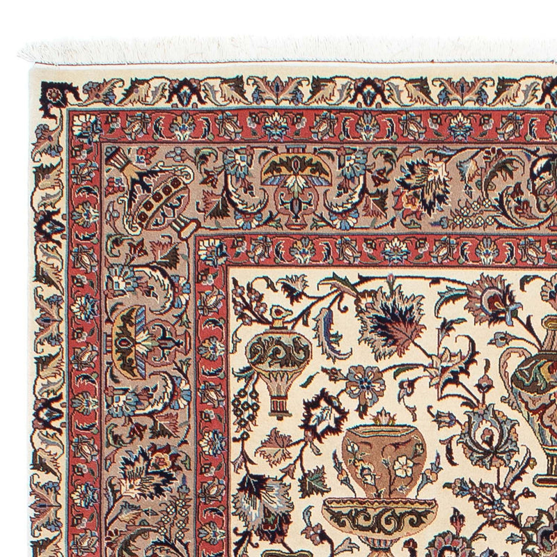 Kaschmar Teppich 201x296cm - Perserteppich - beige