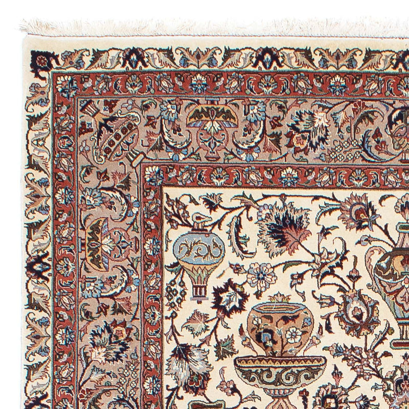 Kaschmar Teppich 196x303cm - Perserteppich - beige