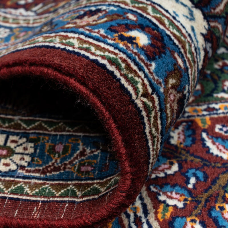 Moud Teppich 249x354cm - Perserteppich - dunkelrot