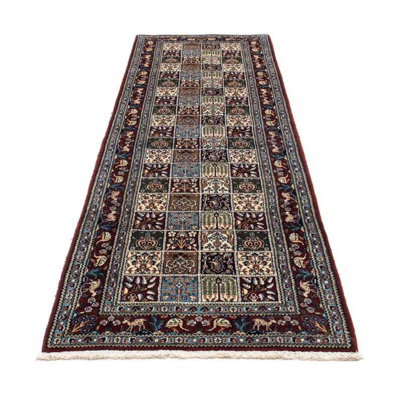 Moud Teppich 82x295cm - Perserteppich - dunkelrot