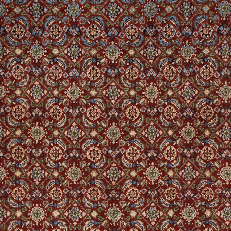 Moud Teppich 81x127cm - Perserteppich - dunkelrot
