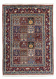 Moud Teppich 100x137cm - Perserteppich - mehrfarbig