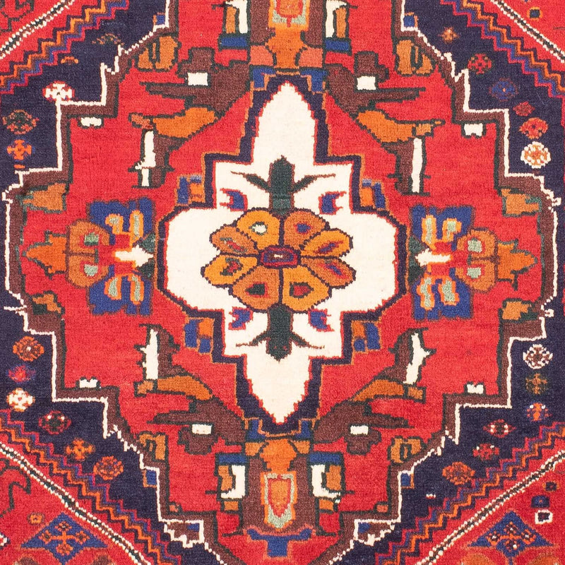 Ghashghai Teppich 106x158cm - Perserteppich - dunkelrot