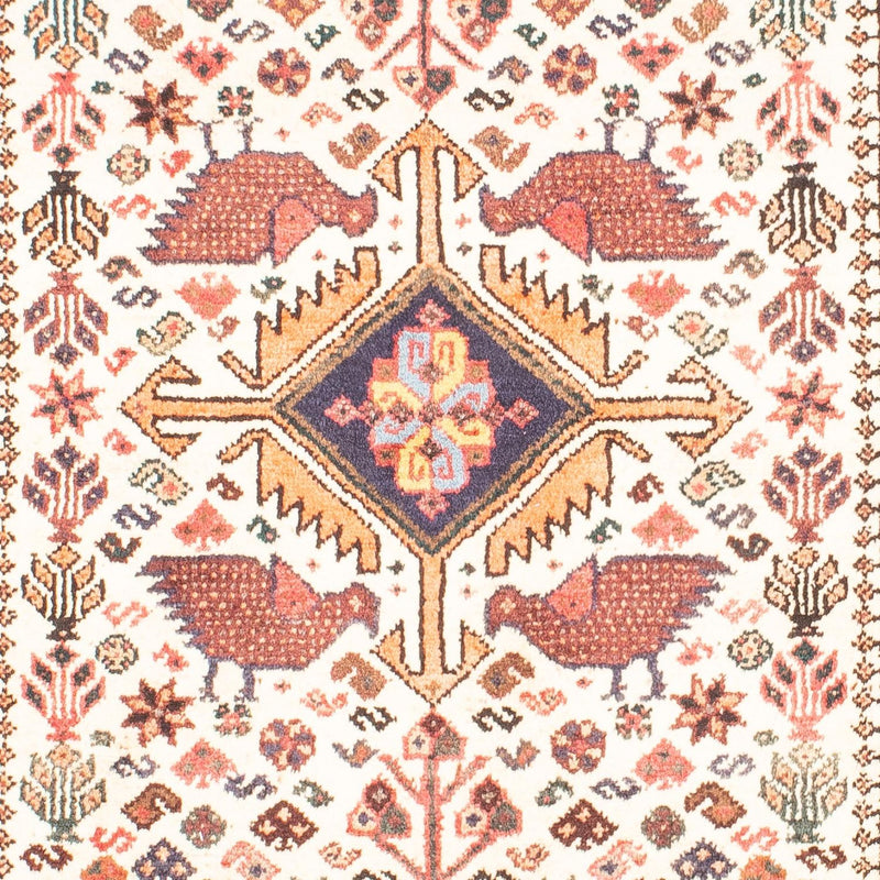 Ghashghai Teppich 107x162cm - Perserteppich - beige