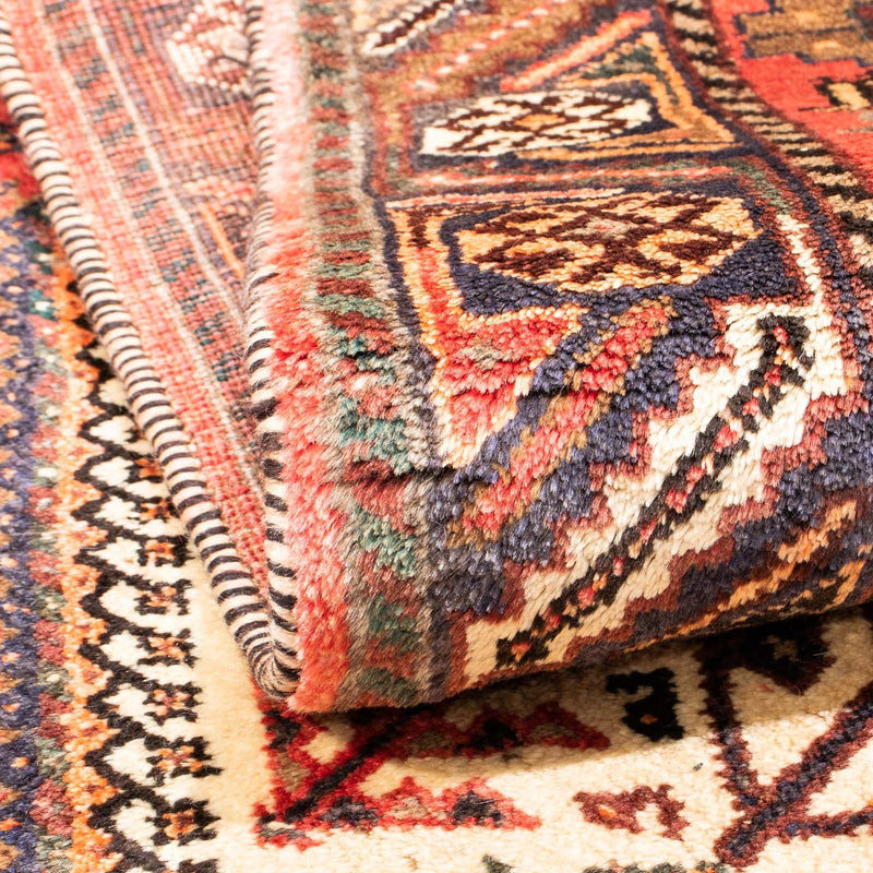 Ghashghai Teppich 107x162cm - Perserteppich - beige