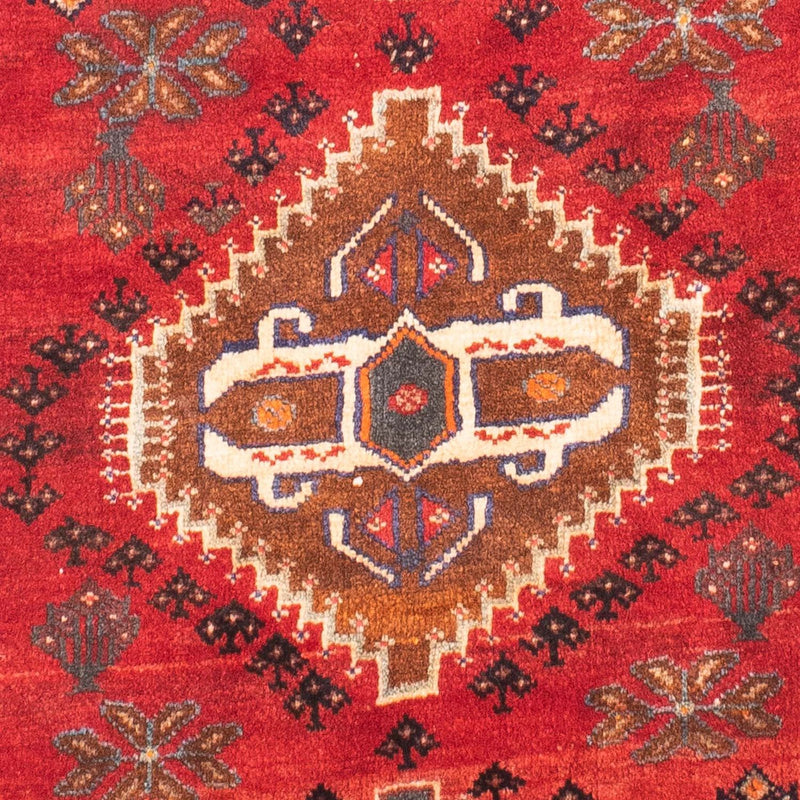 Ghashghai Teppich 83x144cm - Perserteppich - rot