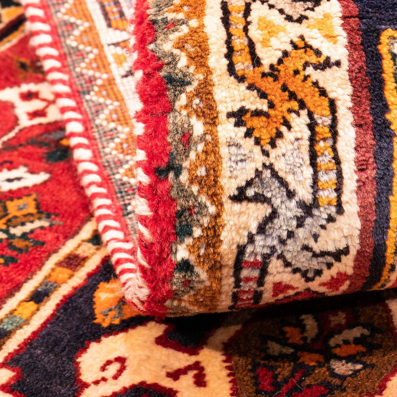 Ghashghai Teppich 73x170cm - Perserteppich - dunkelrot