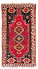 Ghashghai Teppich 81x160cm - Perserteppich - dunkelrot