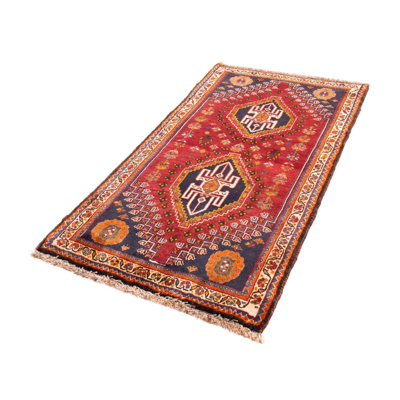 Ghashghai Teppich 83x156cm - Perserteppich - dunkelrot