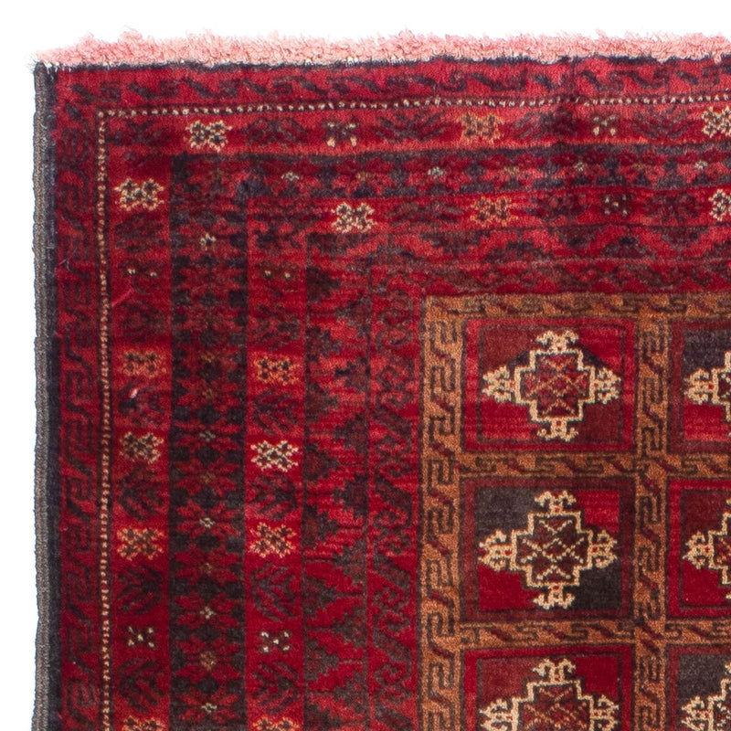 Belutsch Teppich 97x150cm - Orientteppich - dunkelrot