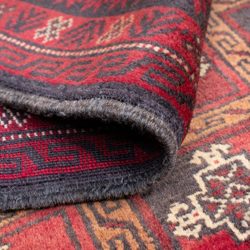 Belutsch Teppich 97x150cm - Orientteppich - dunkelrot