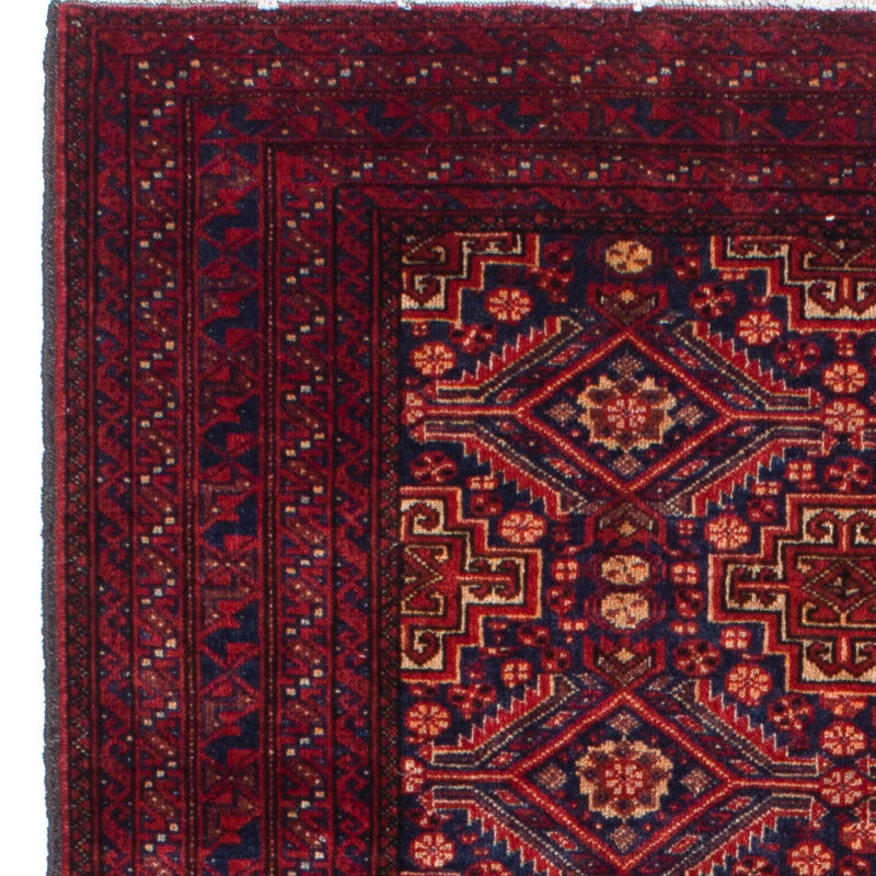 Belutsch Teppich 92x175cm - Orientteppich - dunkelrot