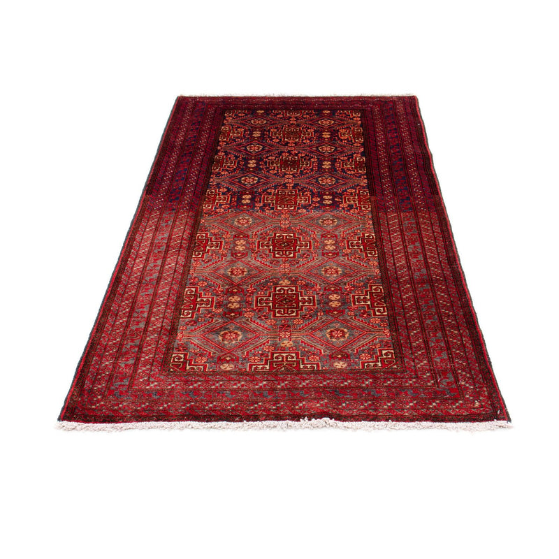 Belutsch Teppich 92x175cm - Orientteppich - dunkelrot