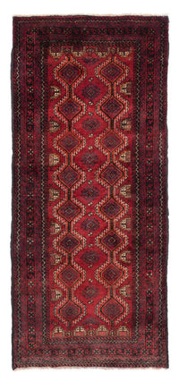 Belutsch Teppich 80x164cm - Orientteppich - dunkelrot – product image