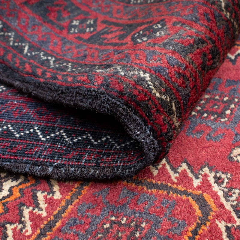 Belutsch Teppich 80x164cm - Orientteppich - dunkelrot