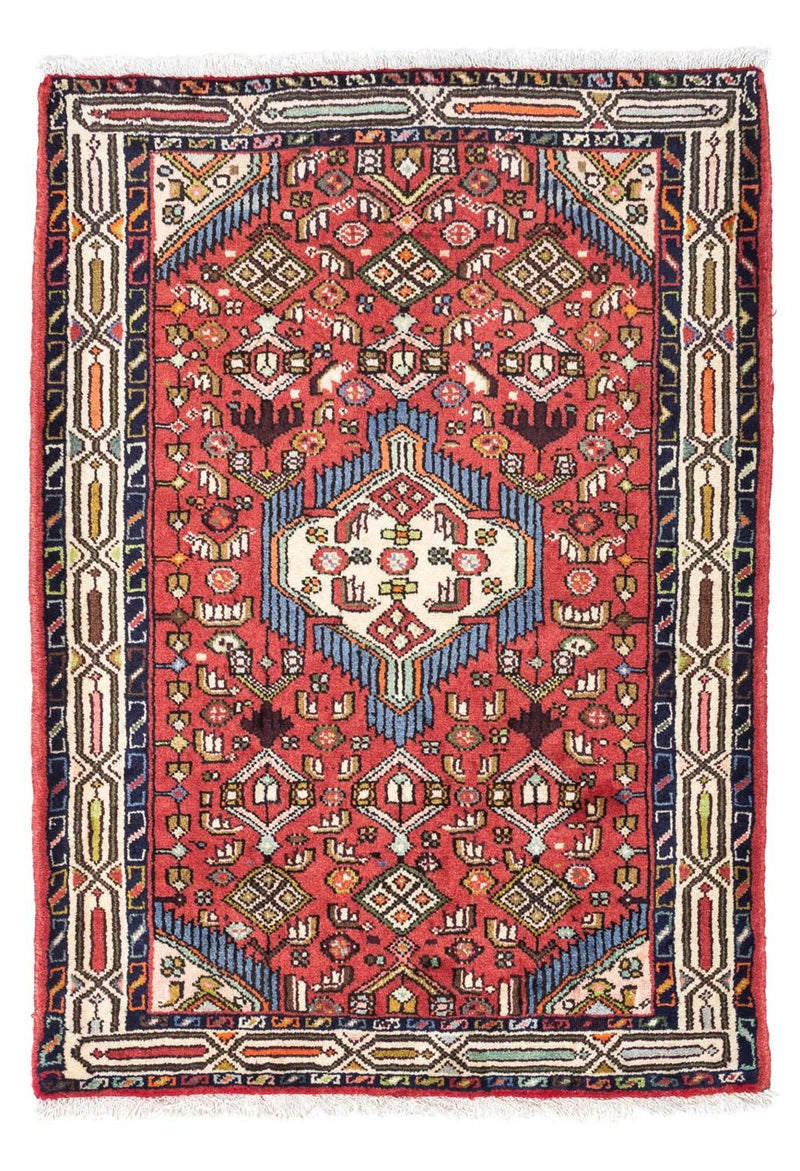 Hosseinabad Teppich 83x120cm - Perserteppich - rot