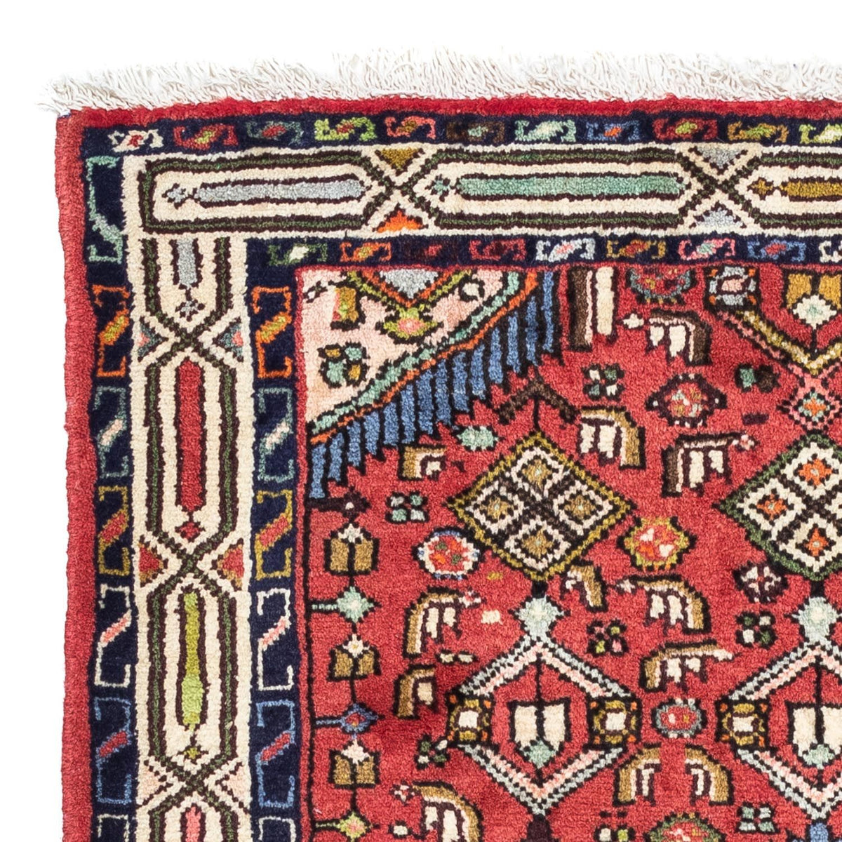Hosseinabad Teppich 83x120cm - Perserteppich - rot