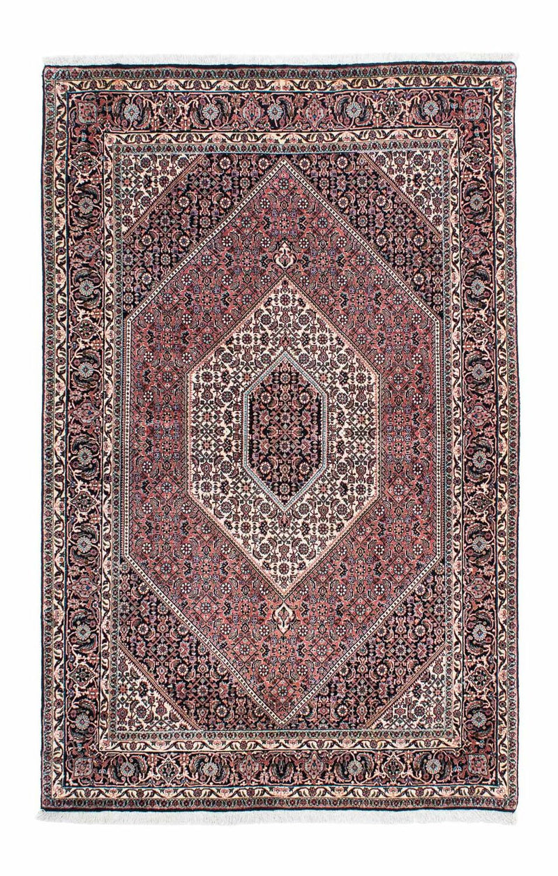 Bidjar Teppich 131x202cm - Perserteppich - hellrot