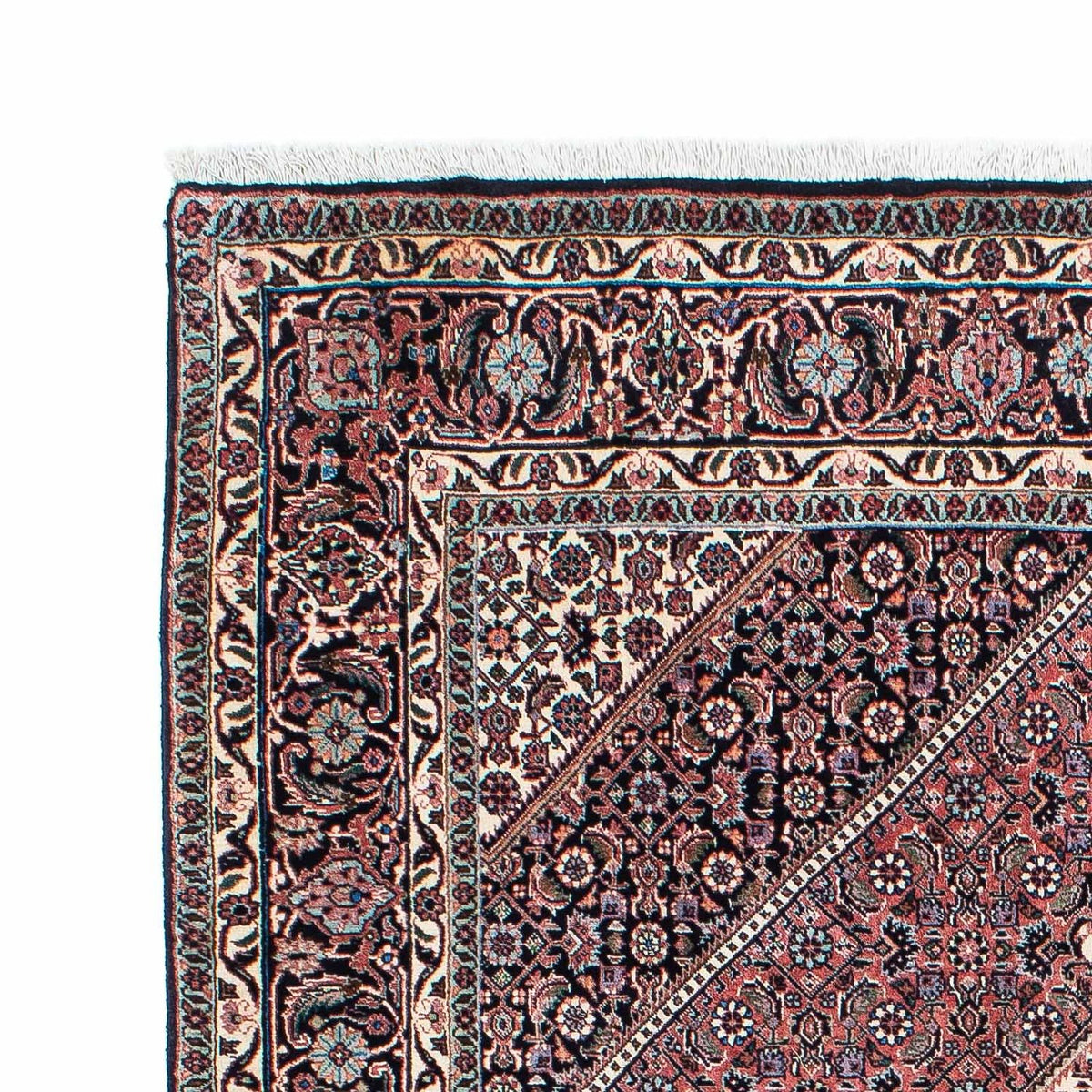 Bidjar Teppich 131x202cm - Perserteppich - hellrot