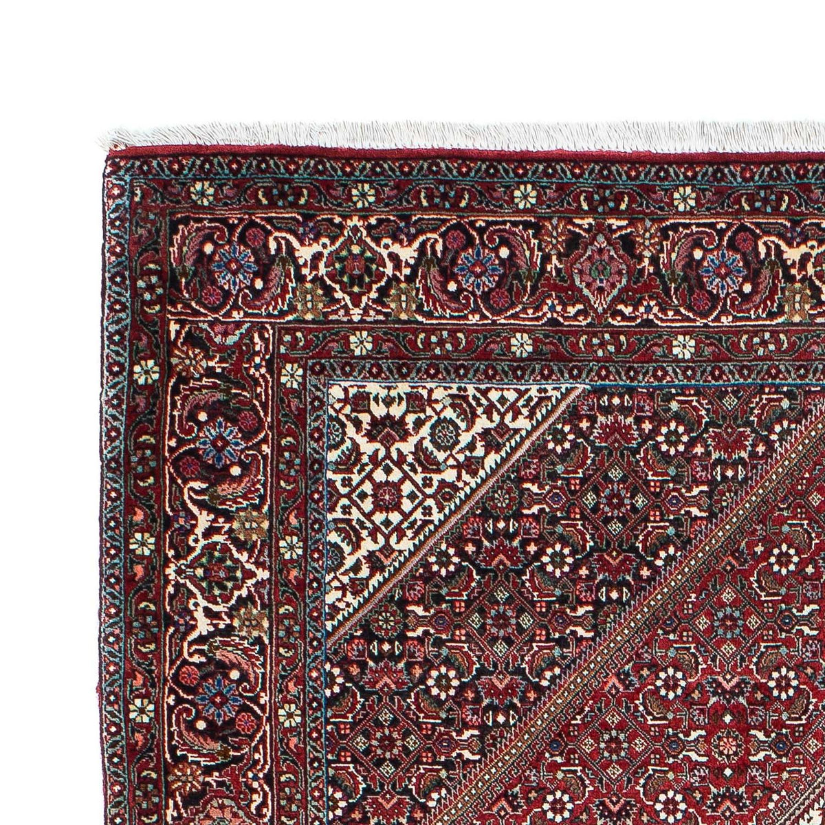 Bidjar Teppich 133x208cm - Perserteppich - hellrot
