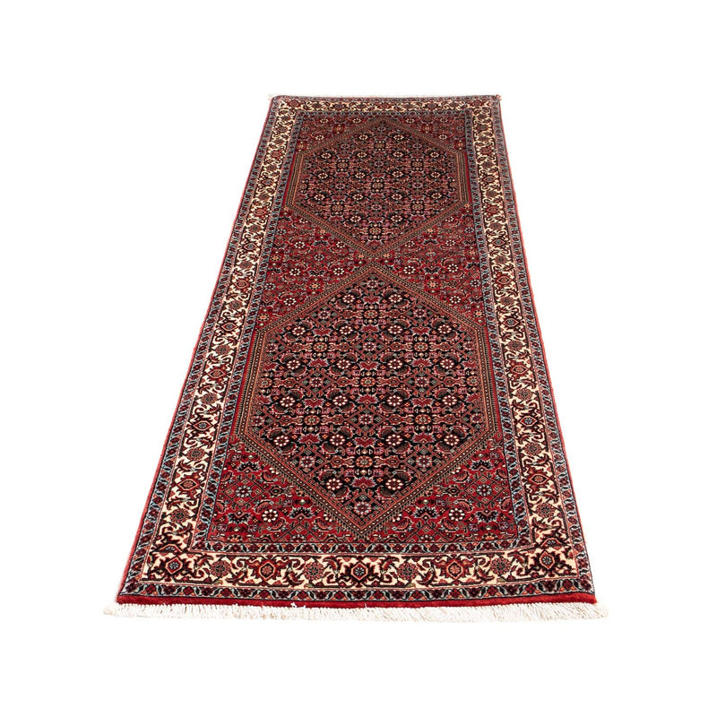 Bidjar Teppich 71x211cm - Perserteppich - dunkelrot