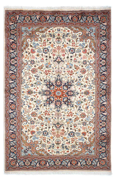 Mahal Teppich 134x203cm - Perserteppich - beige