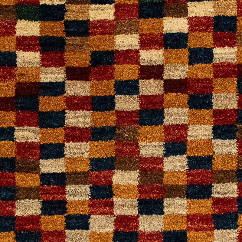 Gabbeh Persisch Teppich 72x138cm - Perserteppich Wollteppich - beige