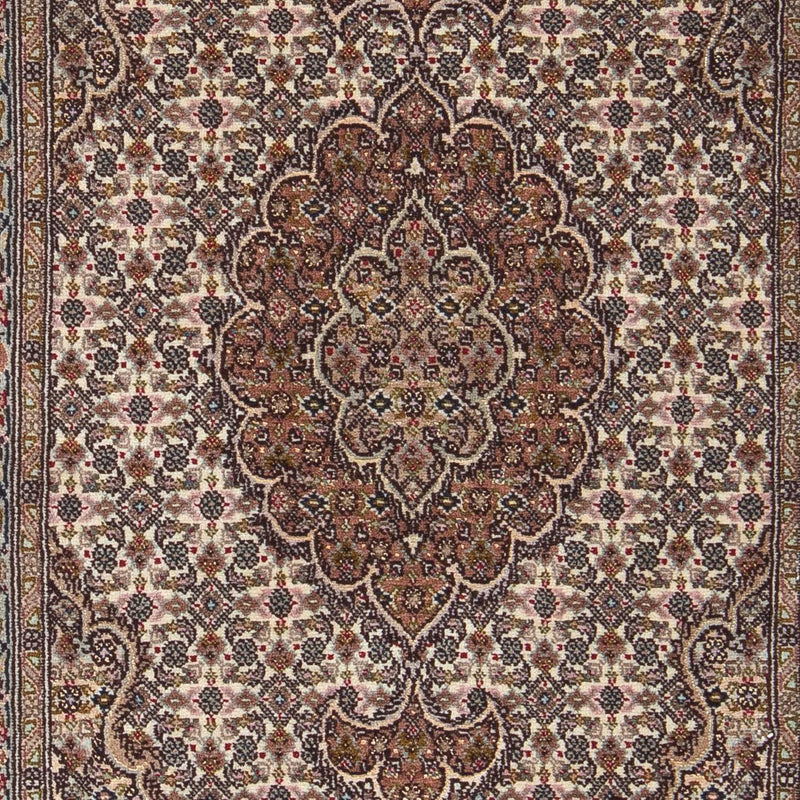 Täbriz - 50 Raj Teppich 60x96cm - Perserteppich - beige