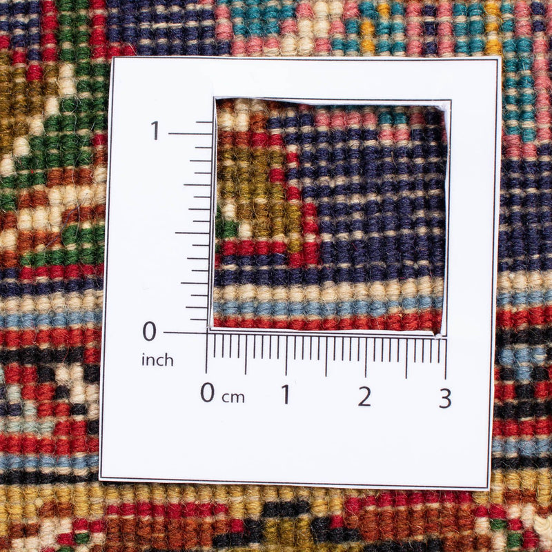 Täbriz - 40 Raj Teppich 245x366cm - Perserteppich - rot