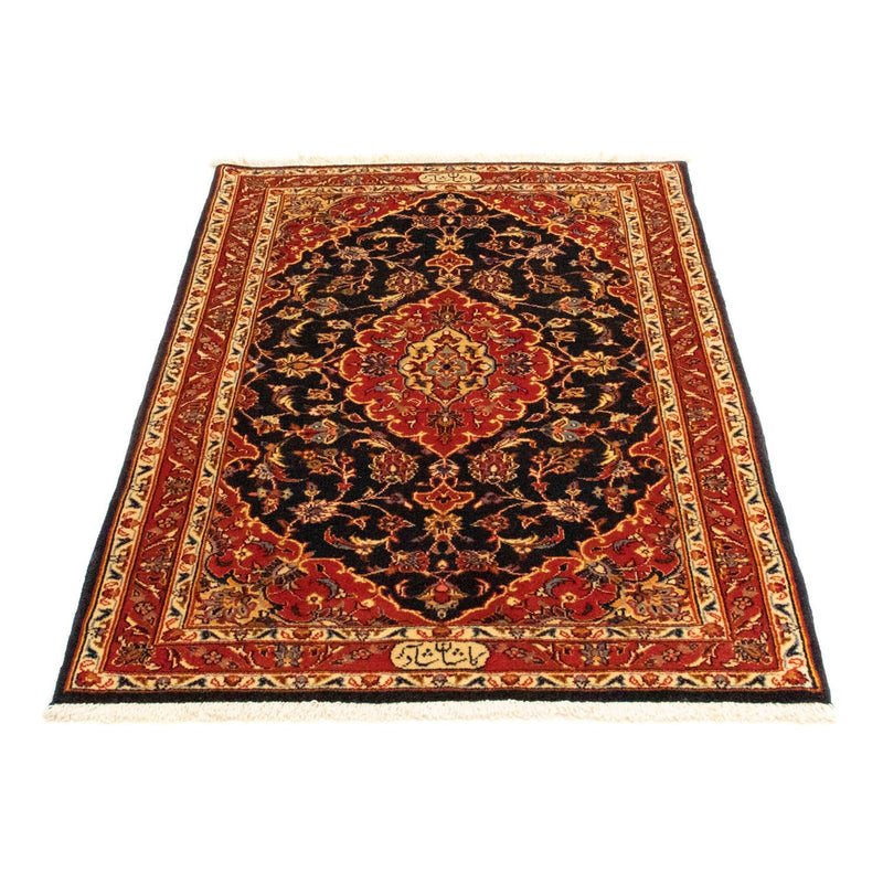 Keshan Teppich 83x115cm - Perserteppich - dunkelblau