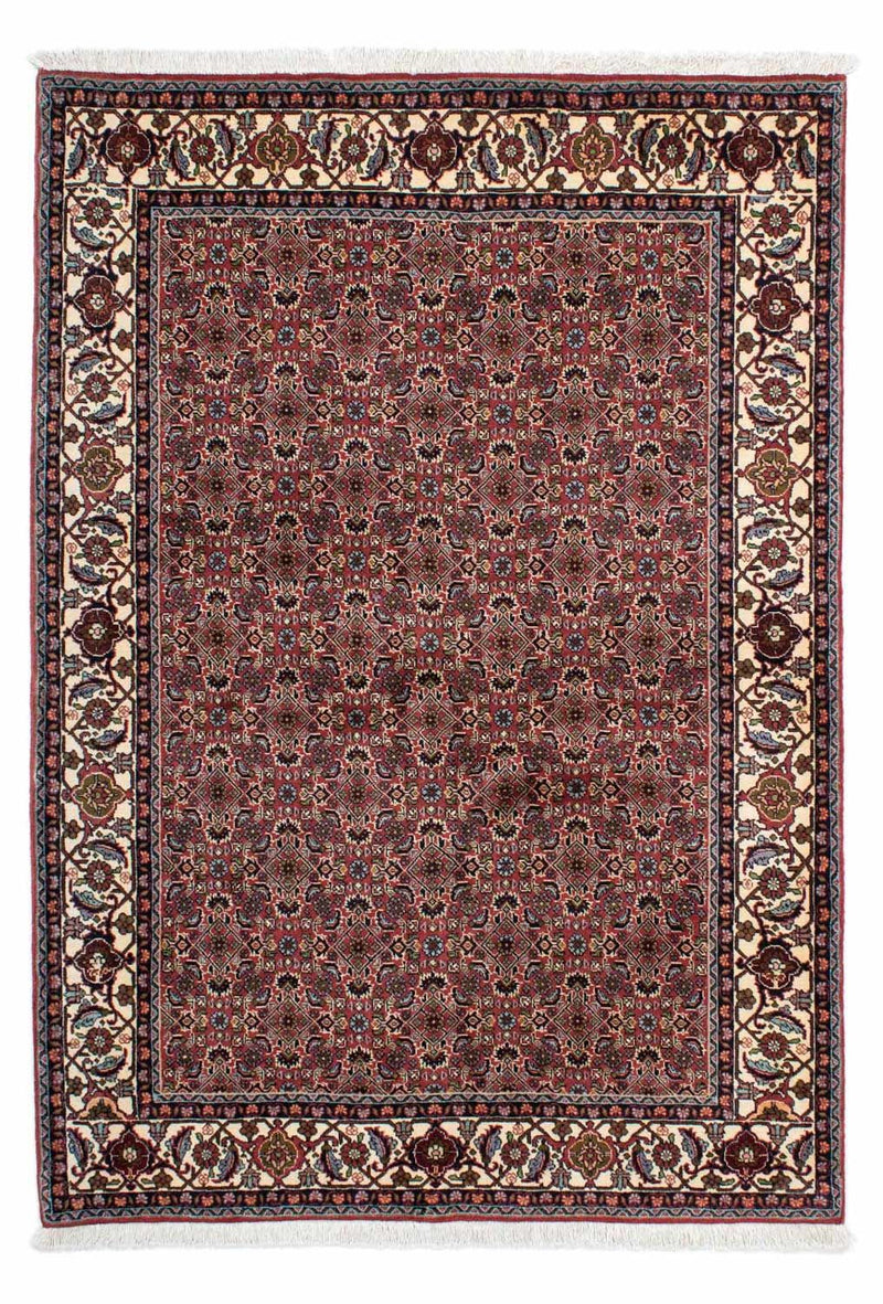 Bidjar - Zanjan Teppich 140x199cm - Perserteppich - dunkelblau